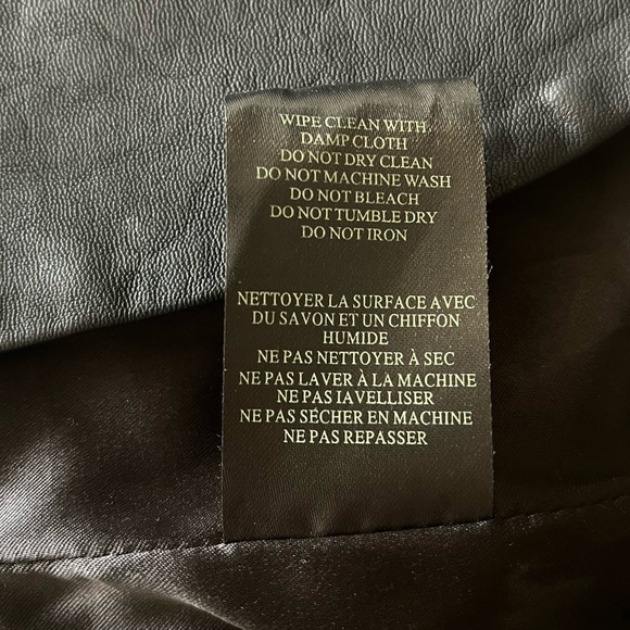 Blank NYC Jacket Women’s Large Faux Leather Jacket Black - Picture 5 of 7